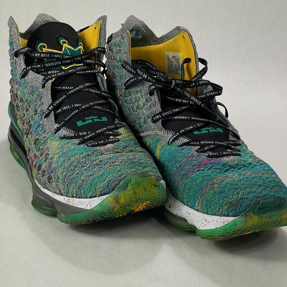 Nike Lebron Shoes Mens Size 18 XVII LJFF 17 I Promise Basketball CD5052-300 main image 9